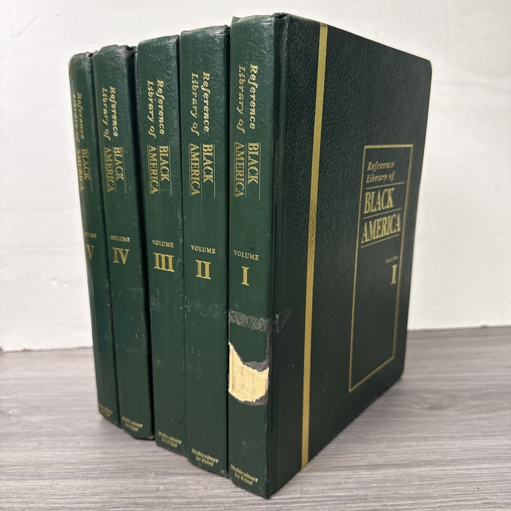 Reference Library of Black America Volumes 1-5(1997, 5‎ Hardcovers)